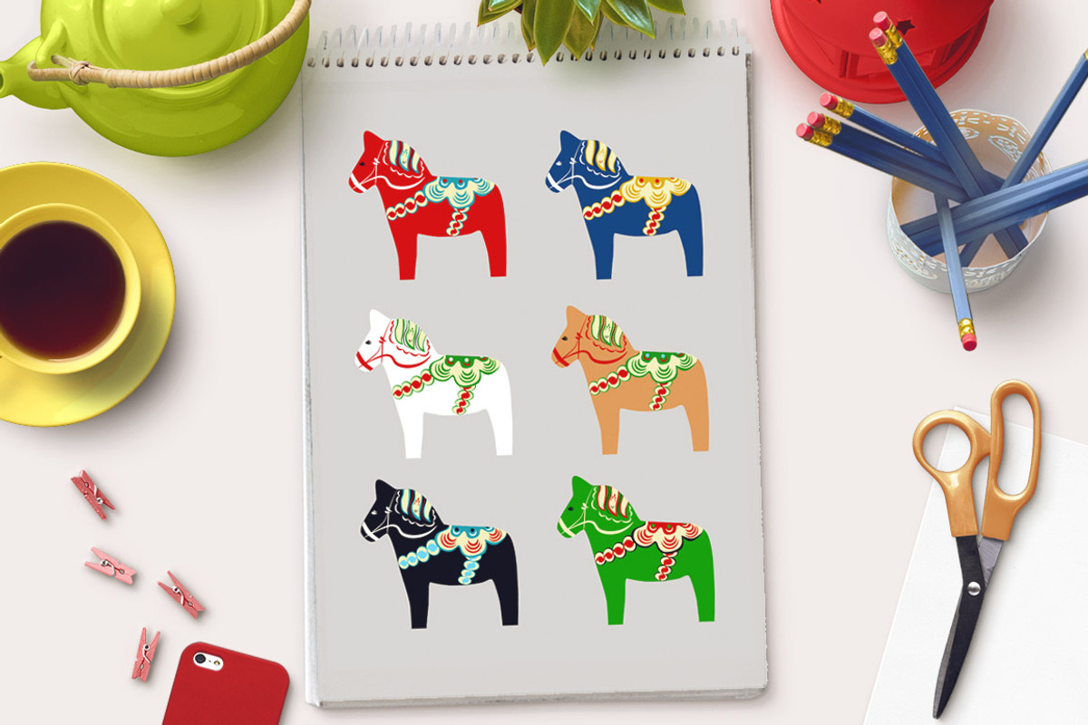 Christmas Clipart Bundle #1, an Animal Illustration by The Digital Download Shop (Photo 3 of 10)