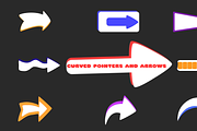Curved Pointers for Premiere Pro, a Templates & Theme by FlashFXbox (Thumbnail 1 of 2)
