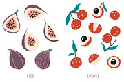 TROPICAL PARADISE patterns and friut, a Pattern Graphic by Lena Nikolaeva (Thumbnail 13 of 16)