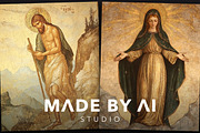 50 Christian Byzantine Art Prompts, an Object Graphic by MadeByAI Studio (Thumbnail 4 of 5)