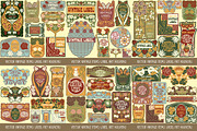 Covers Art Nouveau - mega set, a Decorative Illustration by Stanislav Kharchevskyi (Thumbnail 9 of 10)