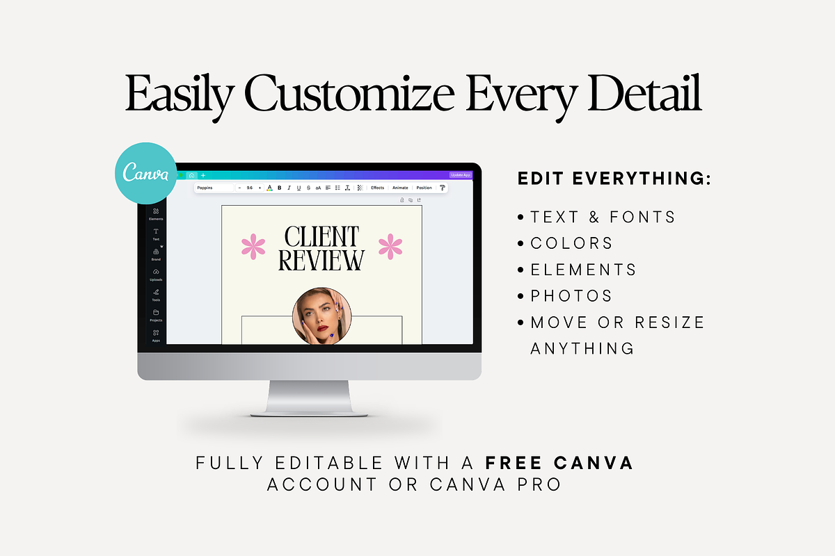 Esthetician Instagram Template, a Social Media Template by Anna Design Studio (Photo 6 of 11)