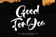 GoodForYou, a Script Font by pineungtype (Thumbnail 4 of 13)