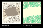 Lace frames and ribbons., a Pattern Graphic by Ajuga (Thumbnail 2 of 5)