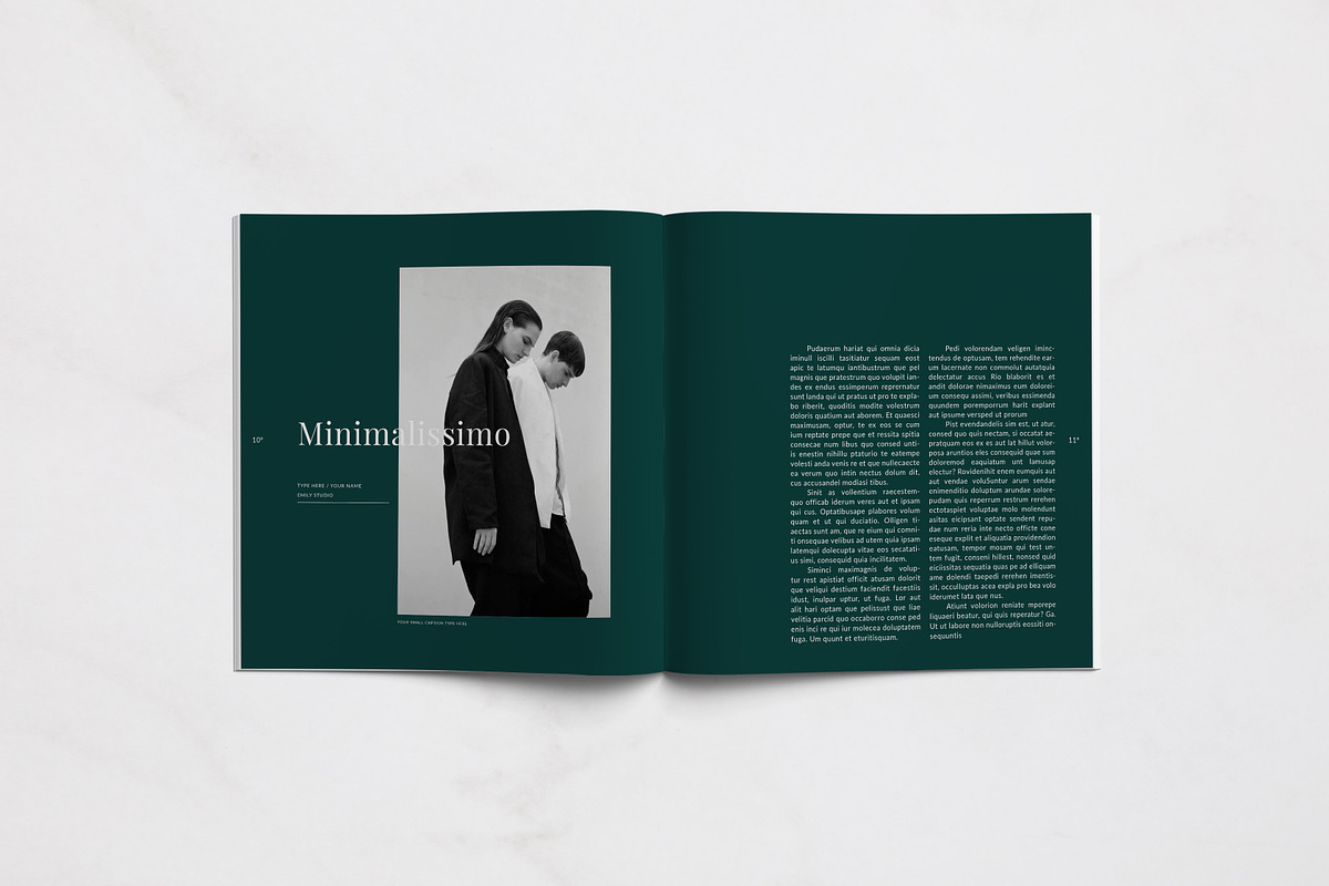 Emily Magazine, a Magazine Template by Loc Tropis (Photo 3 of 11)