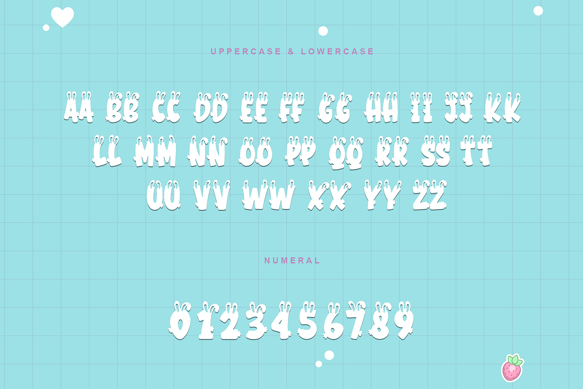 Bunny - Modern Character Kids Font, a Sans Serif Font by overlaytemplates (Photo 4 of 5)