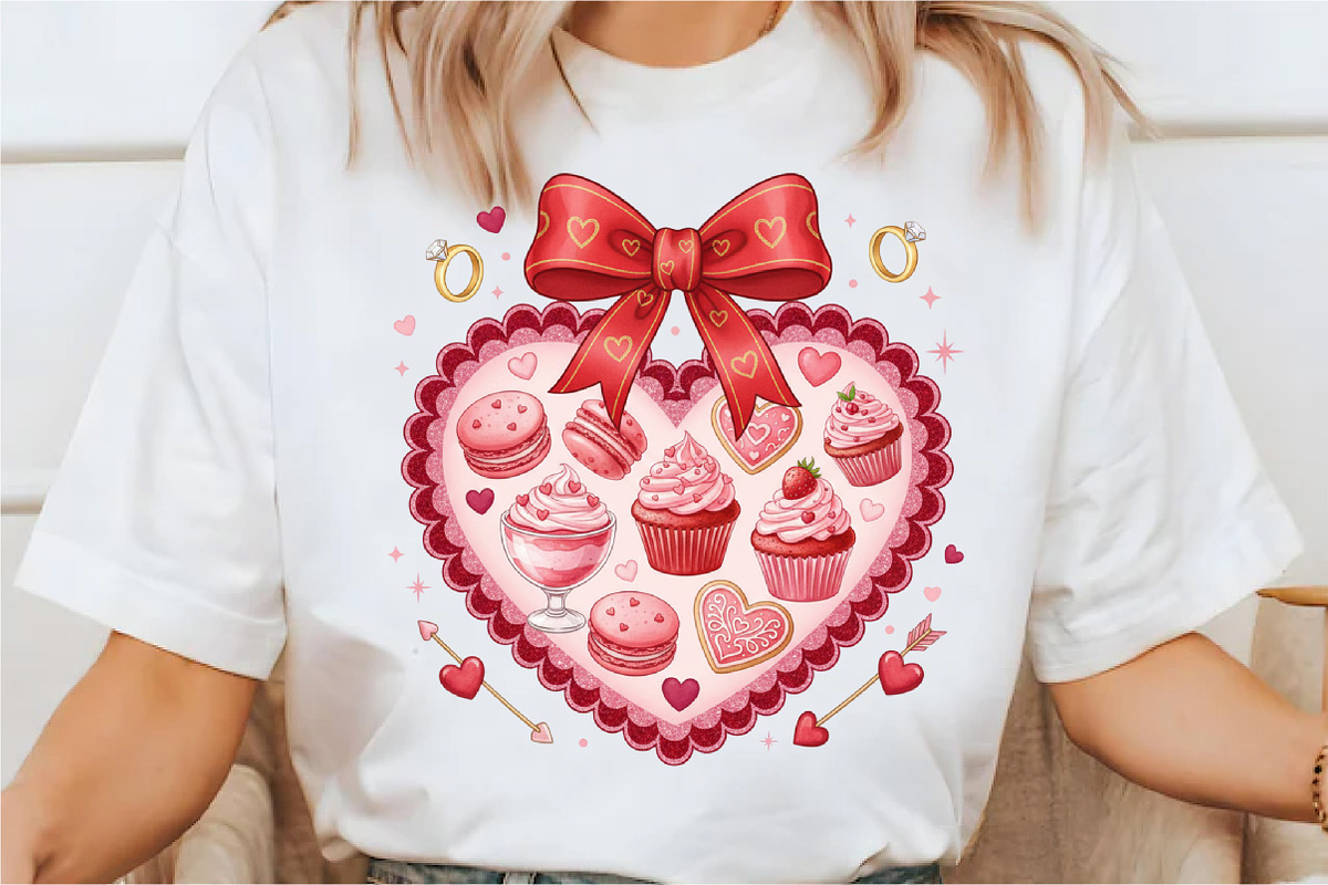 Kisses Valentine Heart Png, Coquette, an Illustration by Designking (Photo 4 of 6)