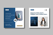 Corporate Business Social Media Post, a Social Media Template by MightyDesign (Thumbnail 3 of 8)