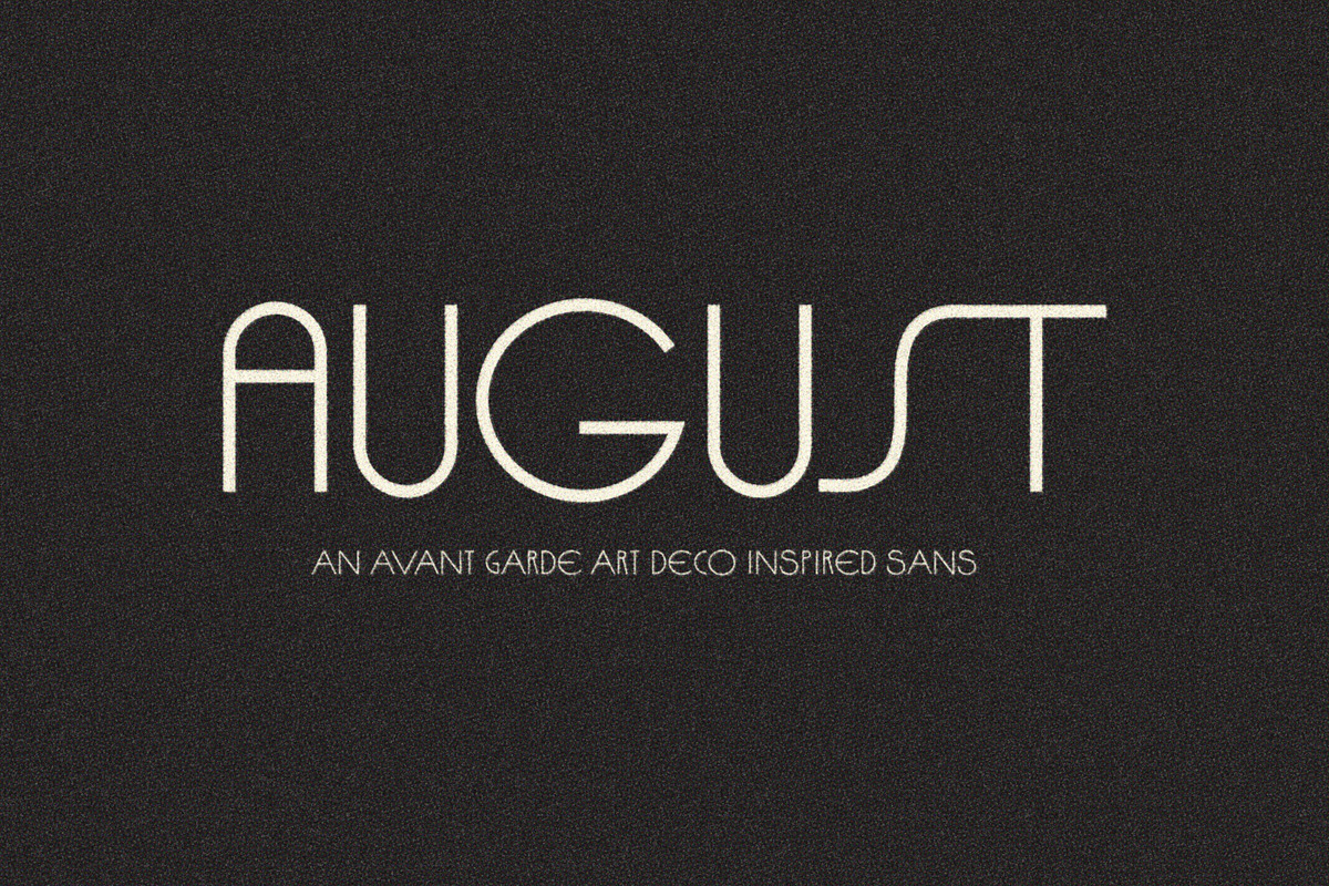 AUGUST DecoSans Multi-weight Family, a Sans Serif Font by Nicky Laatz (Photo 30 of 30)