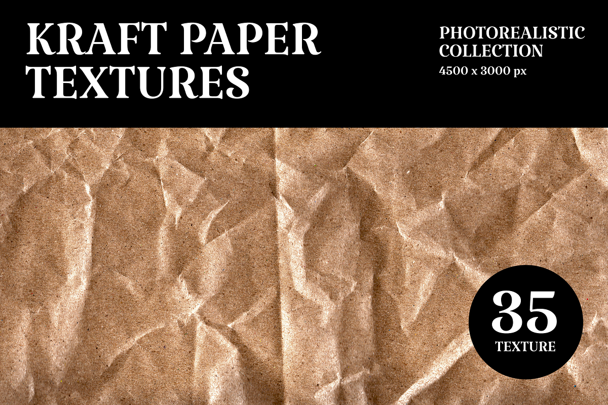 Kraft Paper Textures, a Texture Graphic by PopotLane (Photo 1 of 5)