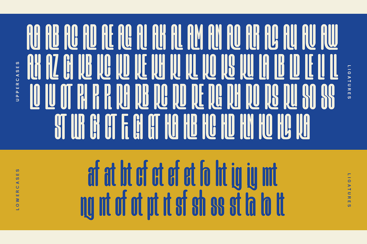 BRONKEY Typeface, a Sans Serif Font by alit design (Photo 14 of 22)