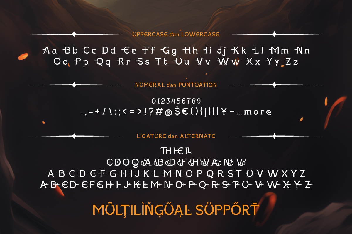 Valqriv - Fantasy Font, a Serif Font by twinstd (Photo 9 of 9)