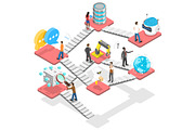 Digitalization Set 01, a Technology Illustration by AndriiStore (Thumbnail 5 of 11)