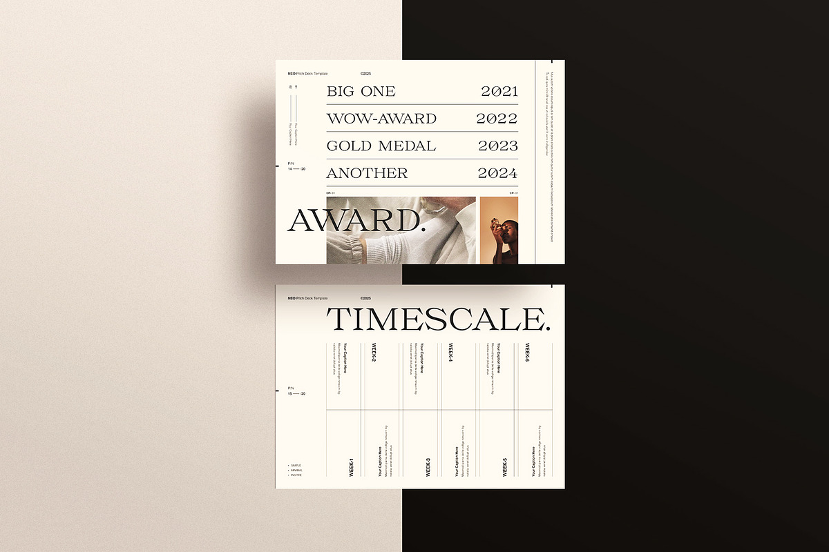 NEO | Pitch Deck Template, a Brochure Template by ArtisanaAura (Photo 9 of 14)