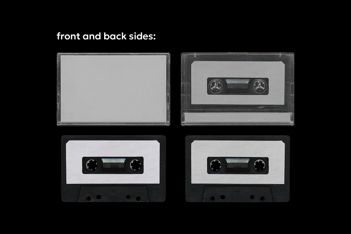 CASSETTE TAPE MOCKUP, a Packaging Mockup by BORT GRAPHIC (Photo 3 of 8)