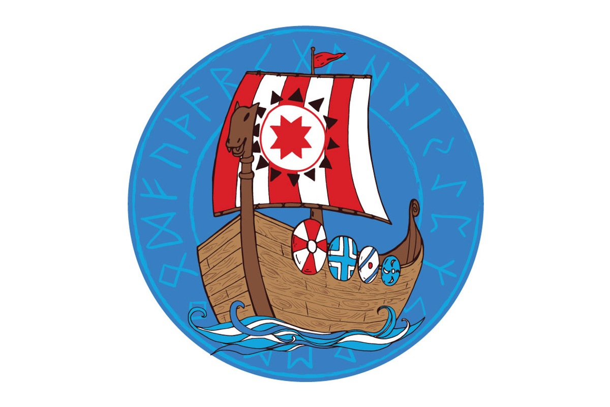 Vikings, a Pattern Graphic by merion_merion (Photo 5 of 5)