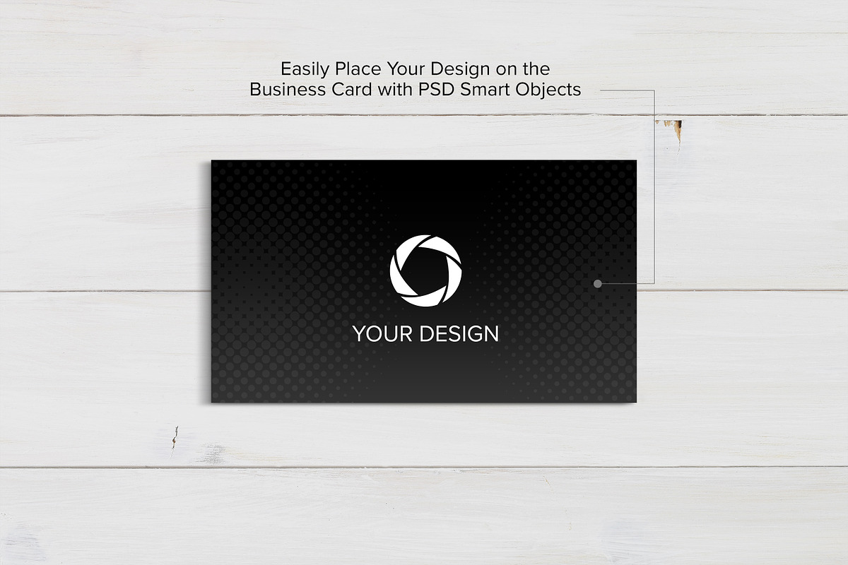 Business Card Mockup Set - PSD, an Advertising Mockup by MelissaBMockups (Photo 2 of 10)
