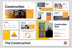 The Construction PowerPoint, a Presentation Template by Premast