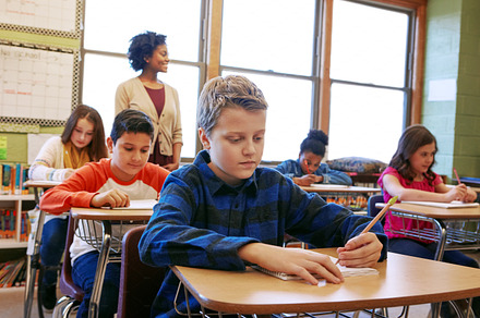 Assessment is a key component of learning, a Photo by Peopleimages.com