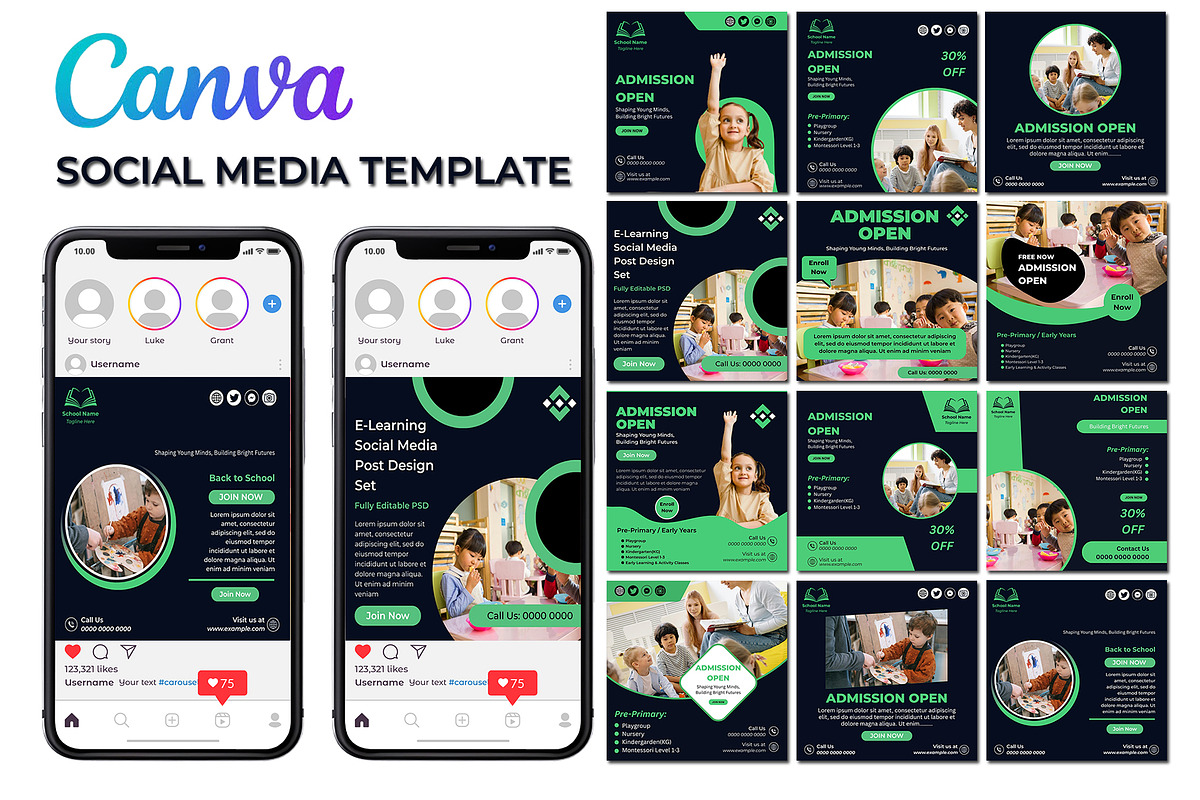 Education - Instagram Posts - Canva