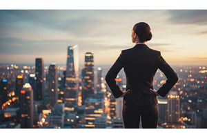 Professional woman in dark suit, an Architecture Photo by Igor Tichonow