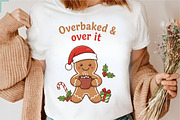 Overbaked & over It PNG,Gingerbread, an Illustration by Designking (Thumbnail 5 of 5)