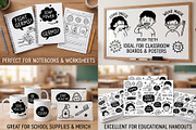 Hygiene & Health Doodles SVG Bundle, an Education Illustration by PassionPNGcreation (Thumbnail 4 of 4)