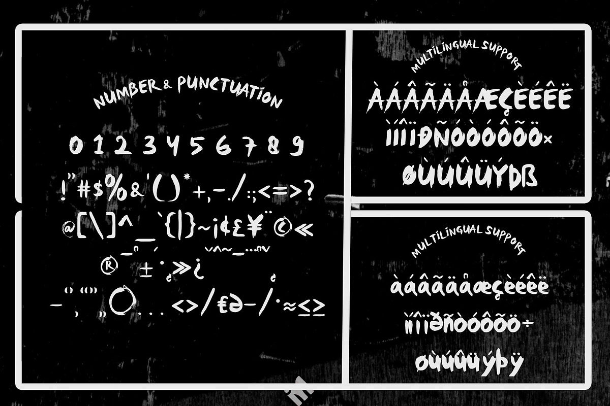 QUIORA BRUSH, a Font by iyhulmonsta (Photo 5 of 6)
