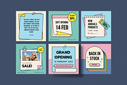 Paperetro - Social Media Templates, a Social Media Template by Surotype (Thumbnail 8 of 9)