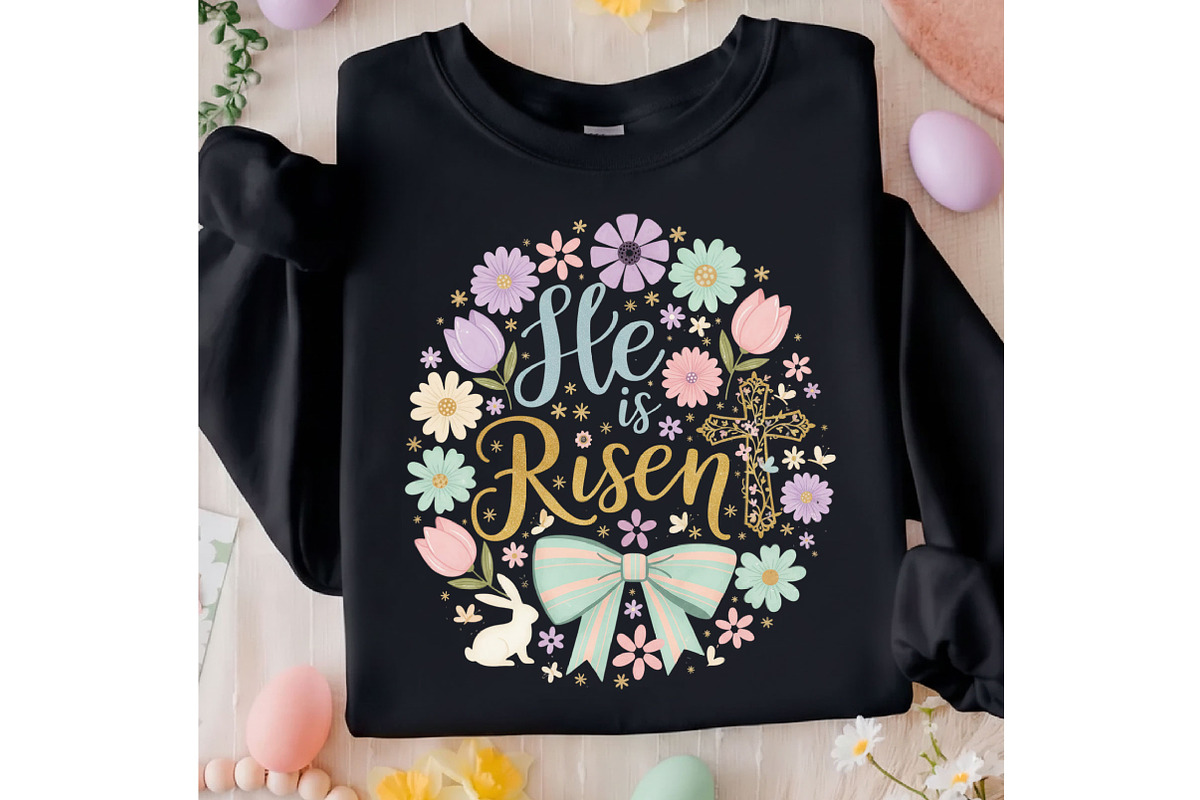 Jesus Png He is Risen Religious Png, an Illustration by Designking (Photo 2 of 5)