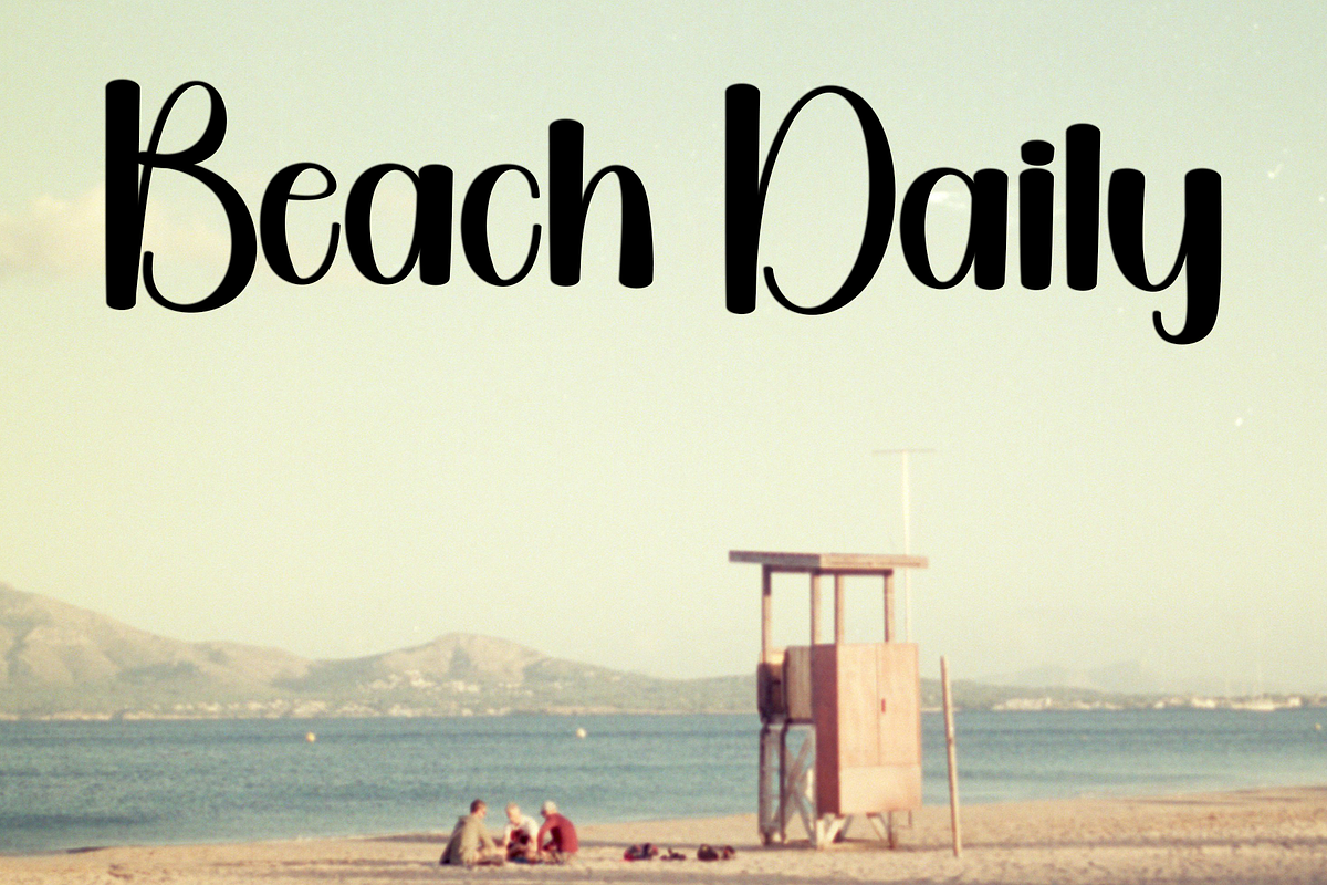Wedding Staycation, a Handwritten Font by InermediaSTUDIO (Photo 2 of 8)