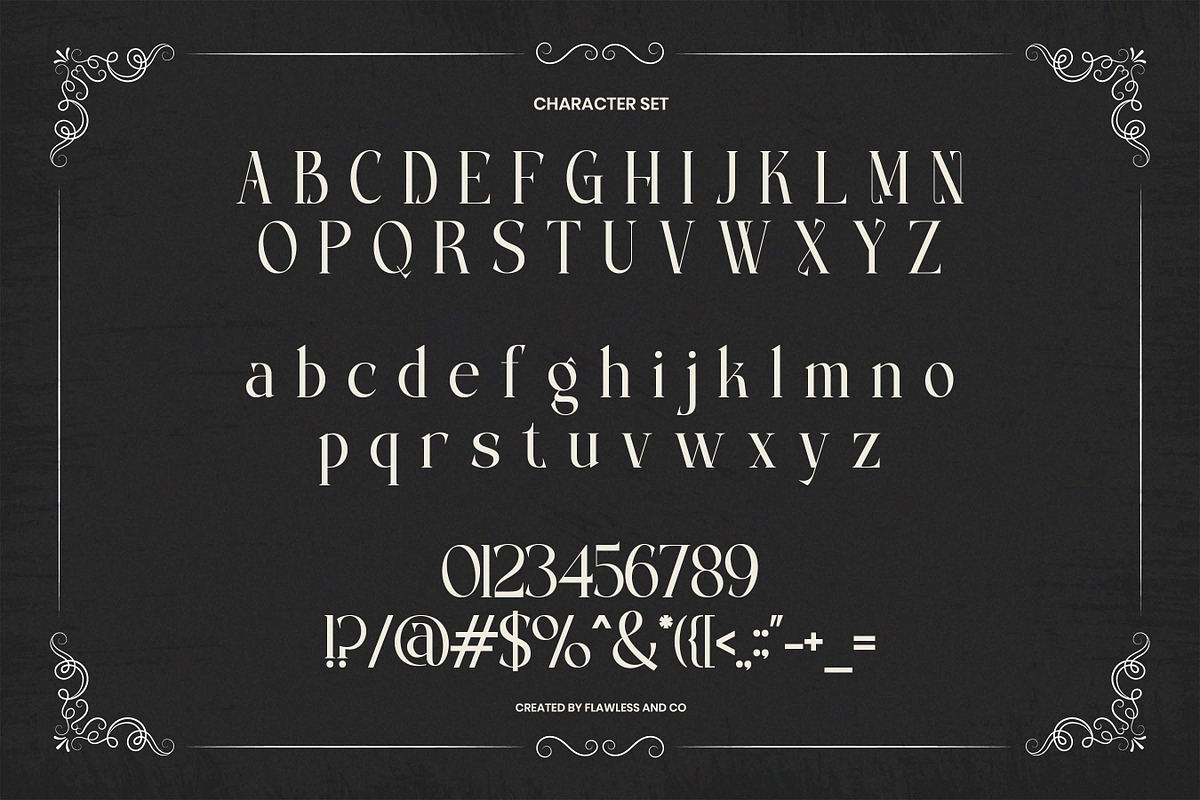 Gundoova - Blackletter Serif Font, a Blackletter Font by Flawless And Co (Photo 10 of 10)