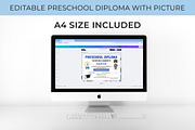 Preschool Graduation Diploma Canva, a Card Template by Snapybiz (Thumbnail 6 of 7)