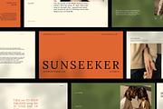 SUNSEEKER Presentation Template, a Presentation Template by VectorKiss GraphicsSupply (Thumbnail 1 of 16)