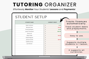 Tutor Planner & Lesson Organizer