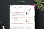 Modern Resume & CoverLetter Template, a Resume Template by careerboutique (Thumbnail 4 of 6)