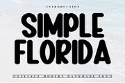 Simple Florida, a Handwritten Font by FreshTypeINK (Thumbnail 1 of 14)