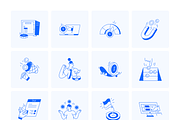 100 Business Icons, an Outline Icon by Vectors Market (Thumbnail 8 of 9)