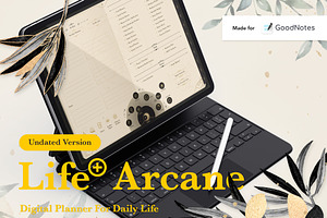 Life Arcane Undated Planner