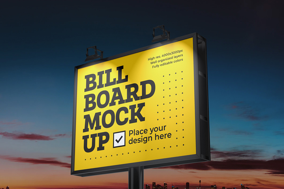 Billboard Mockup Set | Advertising, a Print Template by Deeplab (Photo 2 of 9)