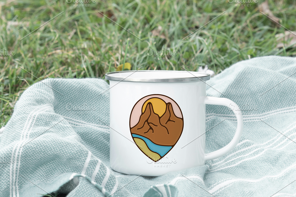 Camping Badges. Summer Travel Logos, a Branding & Logo Template by JeksonGraphics (Photo 5 of 7)