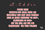 Tis De Candy Font Duo, a Script Font by Tanondesign (Thumbnail 9 of 9)