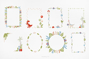Dino party. Watercolor collection, an Animal Illustration by AfonshinaArt (Thumbnail 8 of 13)