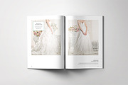 A5 Wedding Dress Lookbook, a Magazine Template by Bookrak Graphic Design (Thumbnail 4 of 9)