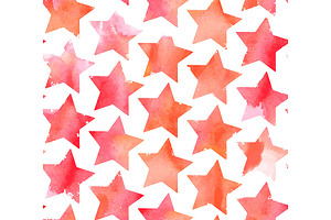 11 Watercolor Seamless Patterns