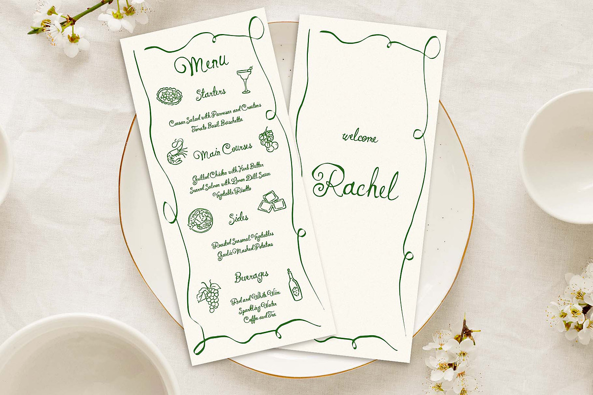 Whimsical Wedding Clipart Collection, an Object Illustration by Ayya Studio (Photo 6 of 20)