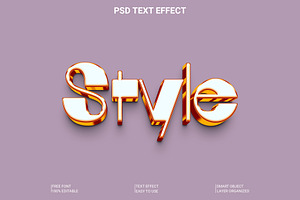 PSD Text Effect Style Mockup, a Layer Style Add-On by Imamul001
