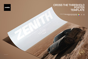 Cross The Threshold Poster Template, a Poster Template by creatsy5