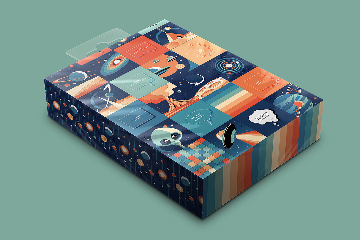 Space Chronicles Branding Collection, a Pattern Graphic by Polar Vectors (Photo 11 of 22)