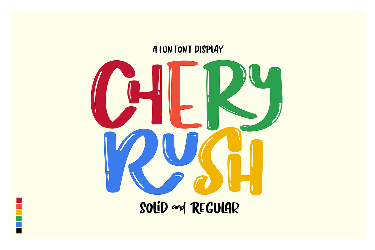 SALE CHERY RUSH: fun display!, a Font by D&K Project (Photo 1 of 10)